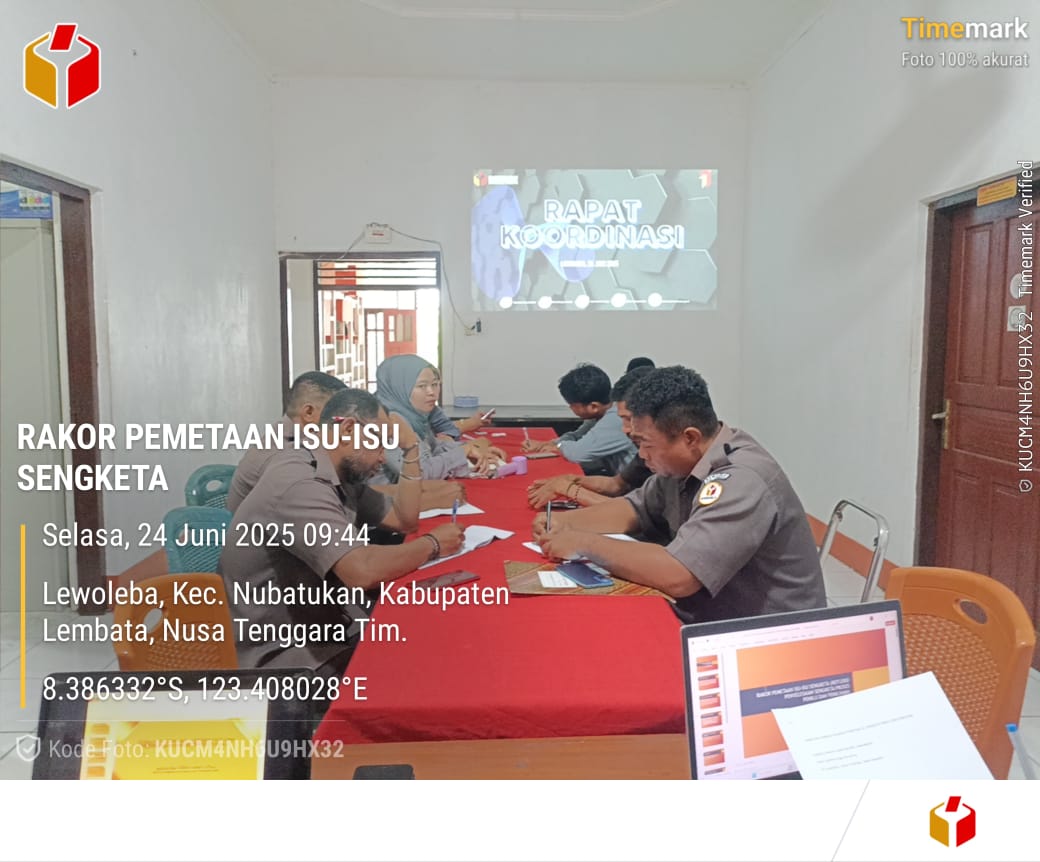 Peserta Giat Rakor Pemetaan Isu-Isu Sengketa Proses Pemilu dan Pemilihan