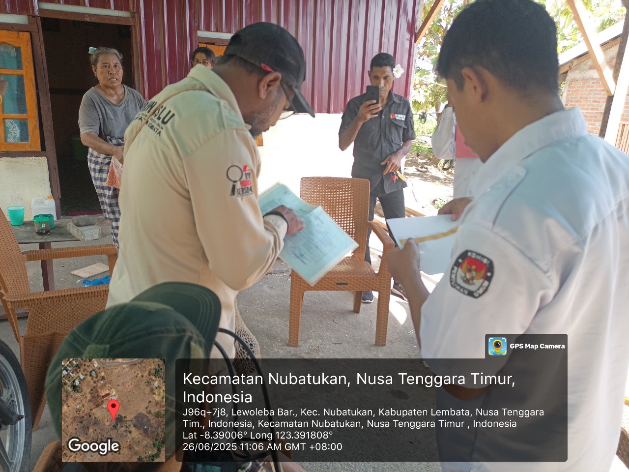 Bawaslu Lembata bersama KPU Lembata Uji Petik Pemilij TMS