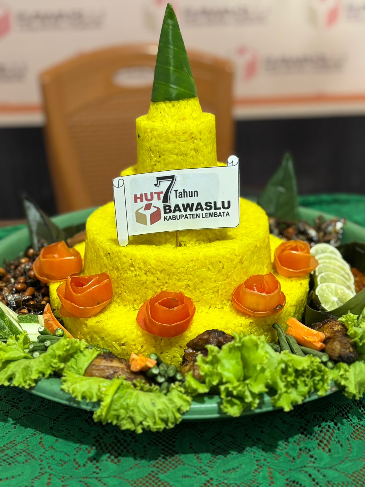 Bawaslu Lembata Rayakan Ultah ke 7