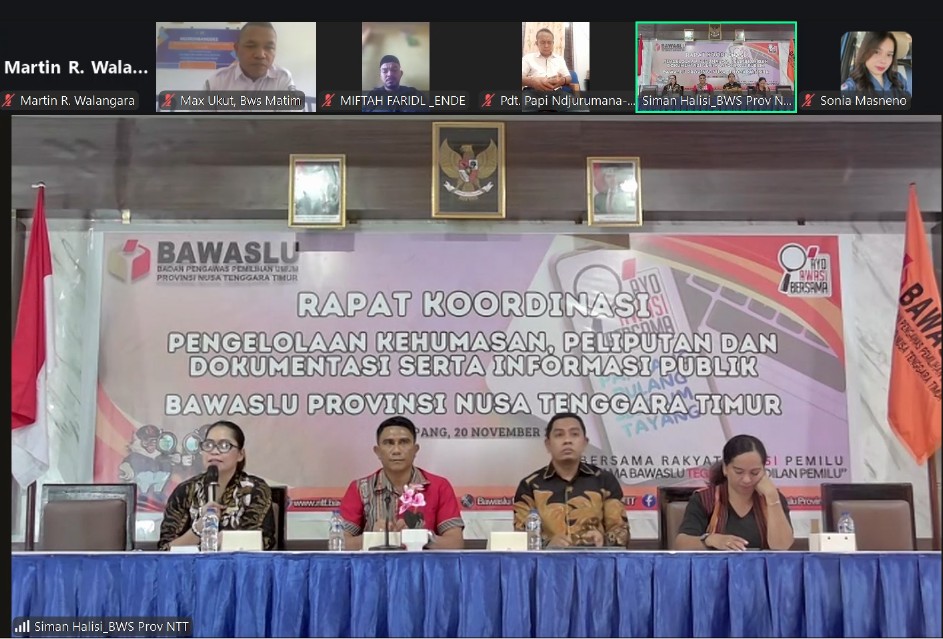 Pimpinan Bawaslu Provinsi NTT