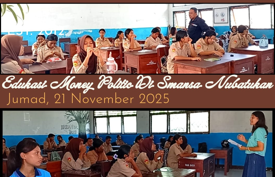 Edukasi Terkait Politik Uang Kepada Pemilih Pemula