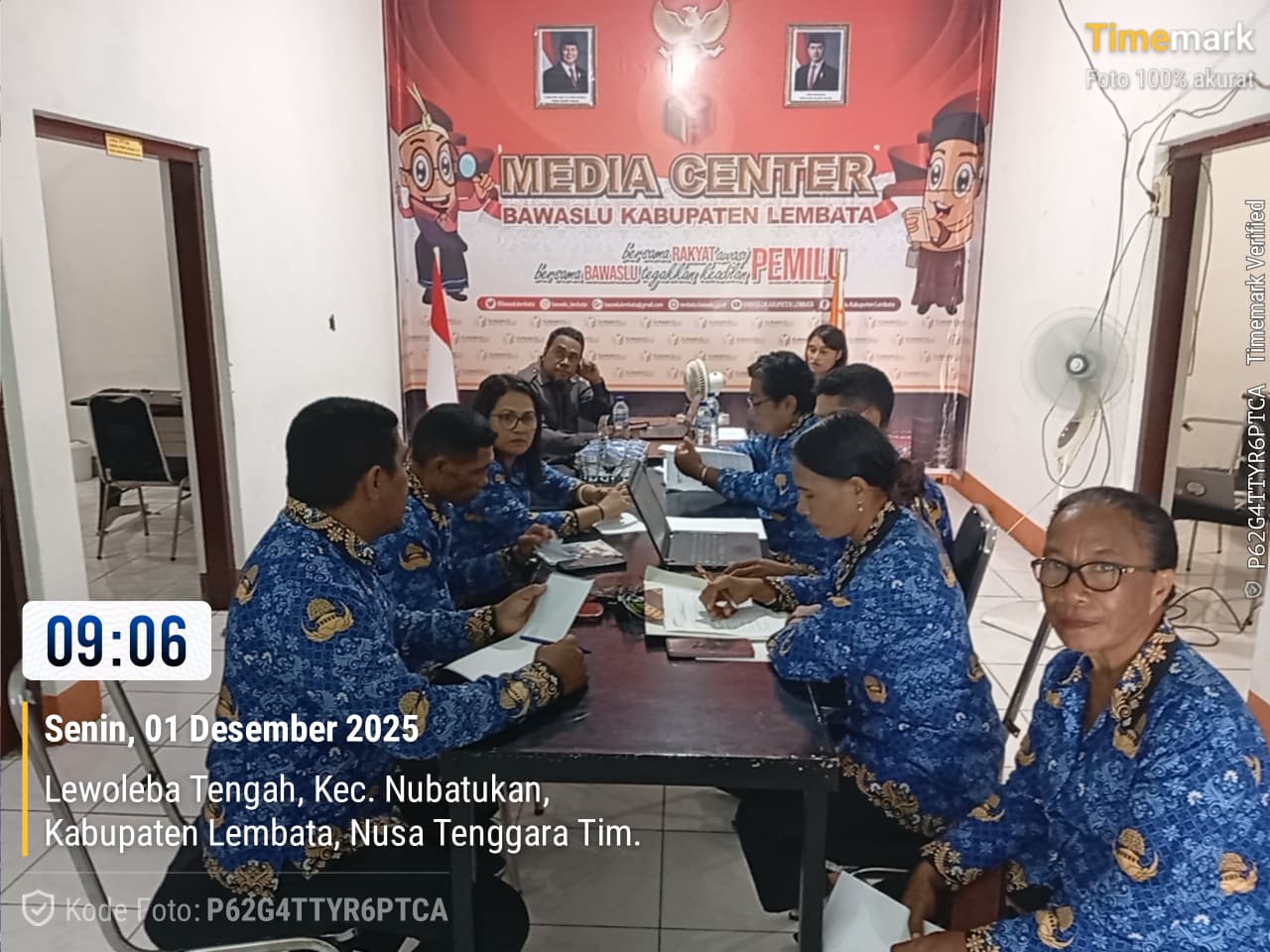 Rapat Internal Bawaslu Lembata