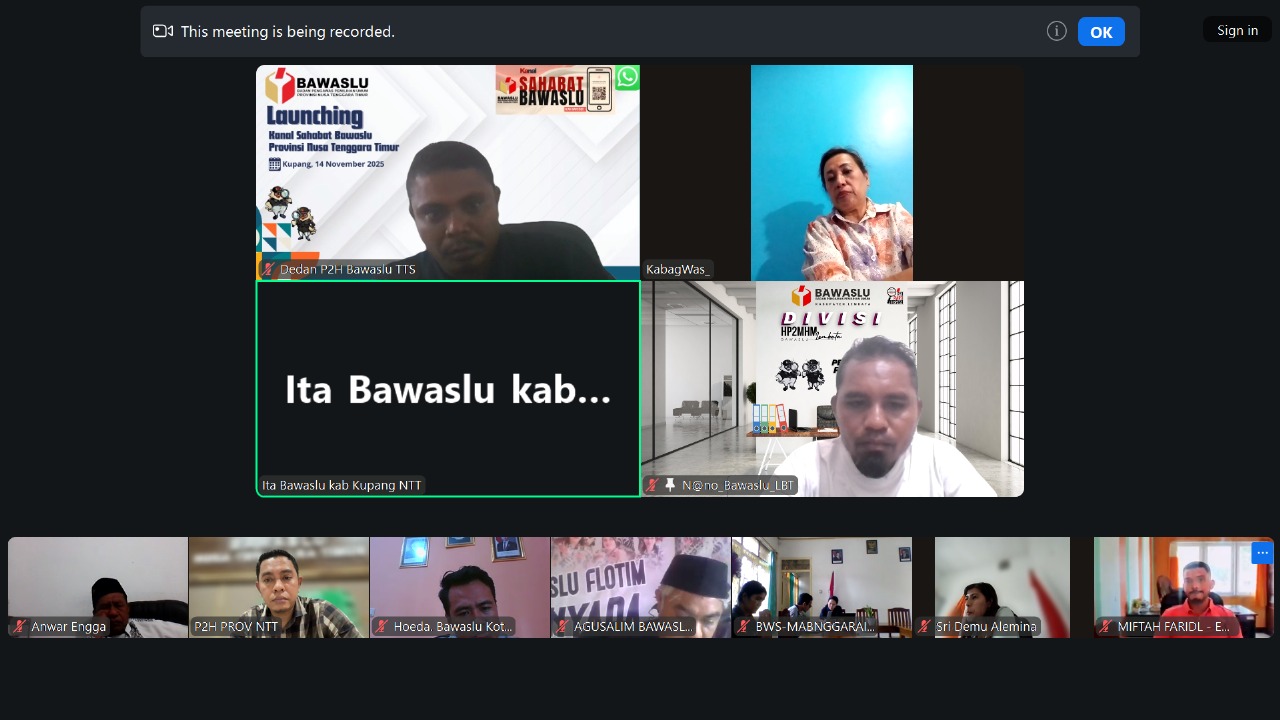 Zoom persiapan pleno PDPB triwulan 4