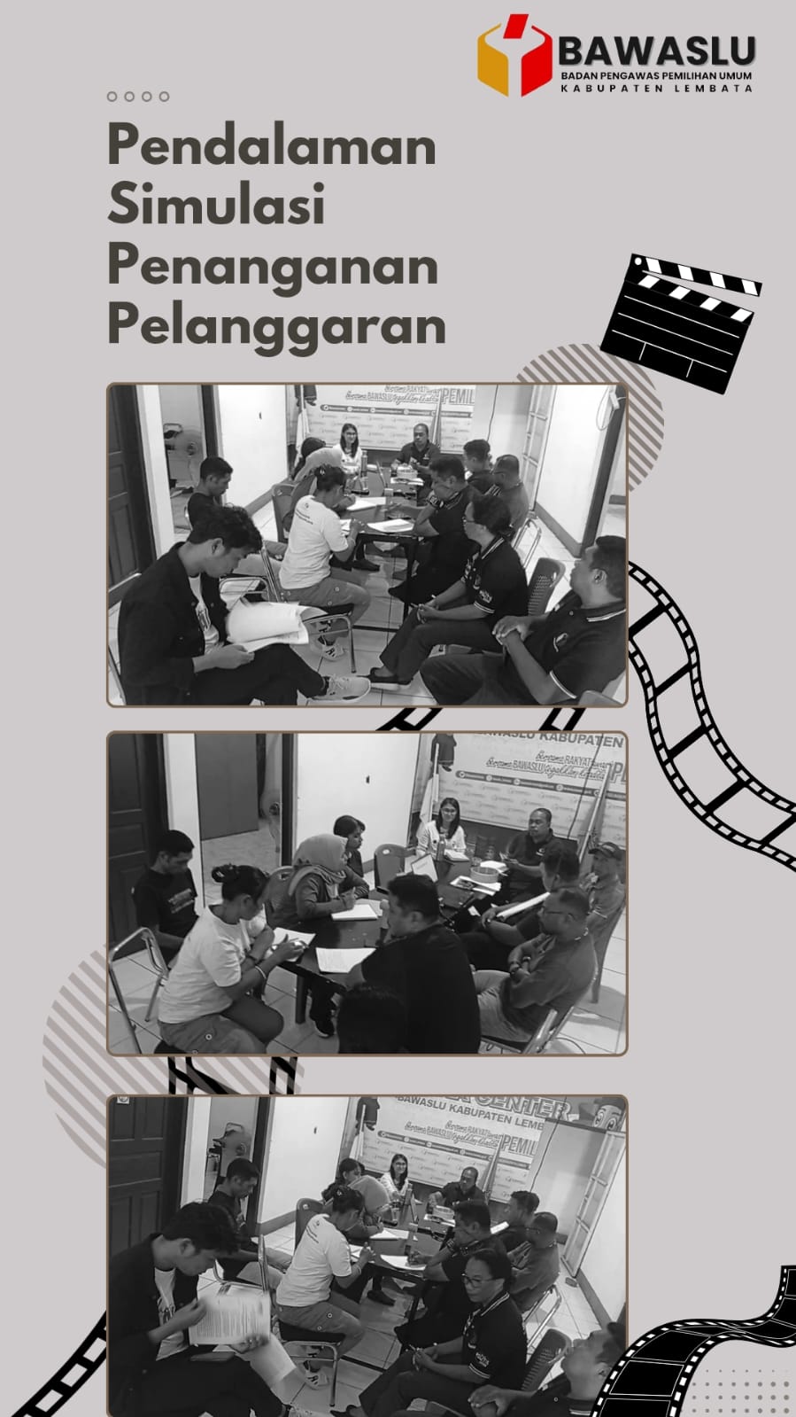 Rapat Persiapan Simulasi Penanganan Pelanggaran