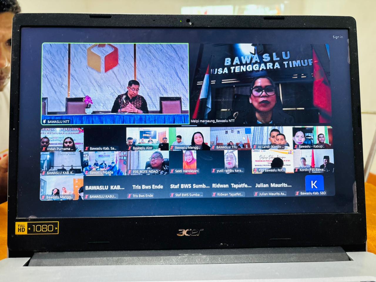 Rakor Penanganan Pelanggaran Bawaslu NTT