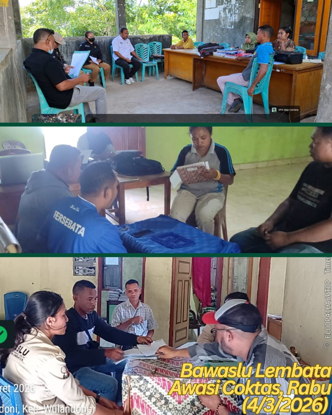 Bawaslu Lembata Awasi Coktas Perdana 2026
