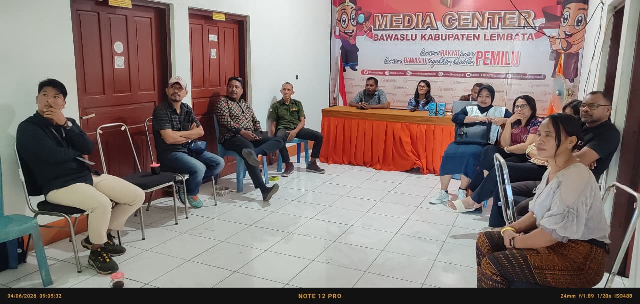 Rapat Finalisasi Simulasi Film Pendek Bawaslu Lembata
