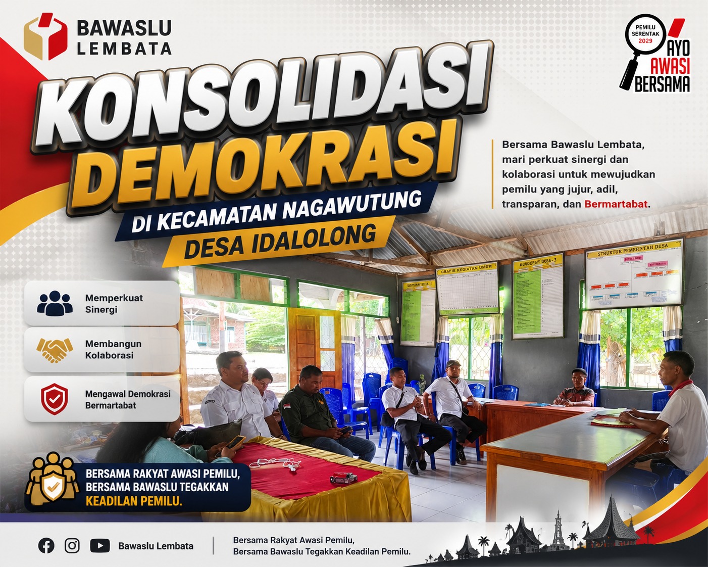 Diskusi Bersama Pemdes Idalolong