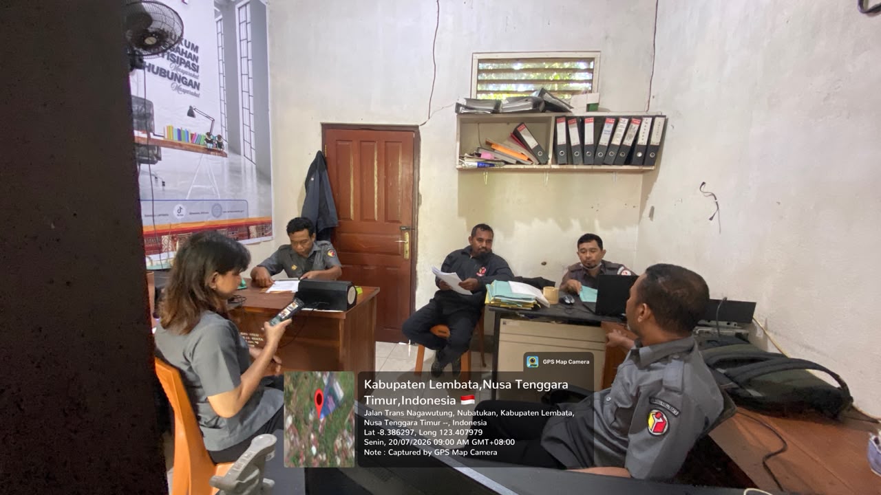 Rapat Internal Divisi HP2H Bawaslu Kabupaten Lembata.