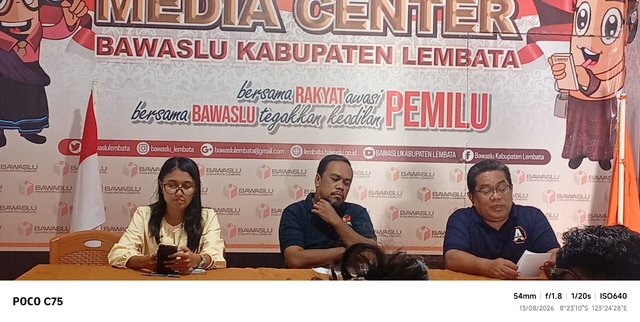 Rapat Internal Bawaslu Lembata