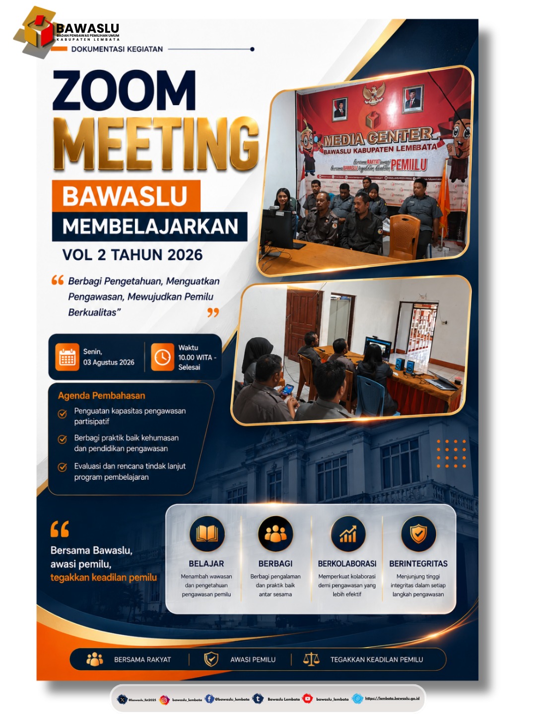 Bawaslu Membelajarkan