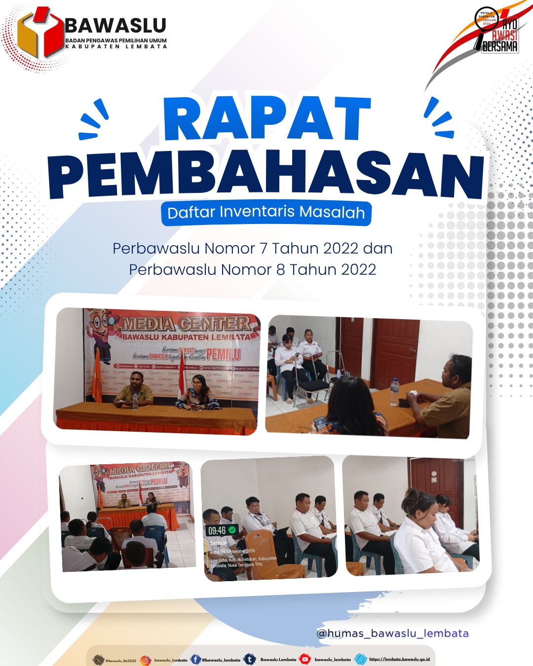 Rapat Inventarisasi Produk Hukum
