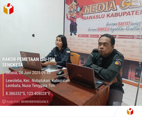 Kordiv Penanganan Pelanggaran  dan Penyelesaian Sengketa Bawaslu Kab. Lembata