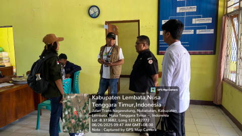 Pengawasan Uji Petik di Kelurahan Lewoleba Barat