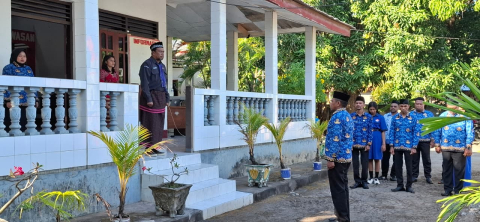 Apel Bendera dalam rangka HUT Republik Indonesia ke 80 