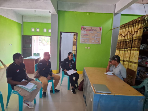 Bawaslu Lembata dan KPU Lembata dalam Pencoklitan Terbatas