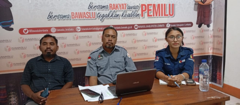 Ketua dan Anggota Bawaslu Kab.Lembata