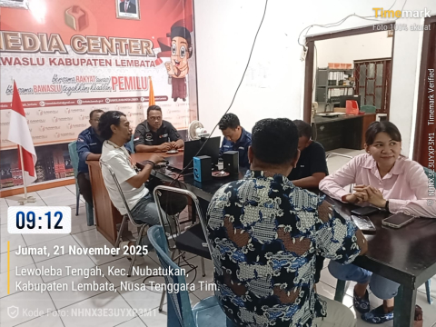 Bawaslu Lembata Ikut Evalausi JDIH