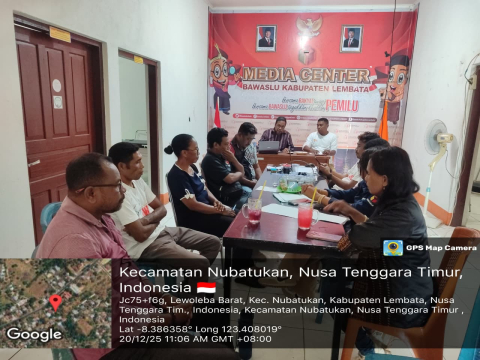 Rapat Internal Bawaslu Lembata