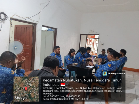 Rapat Internal Bawaslu Lembata