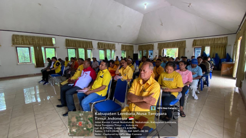 Peserta Kegiatan Partai Golkar