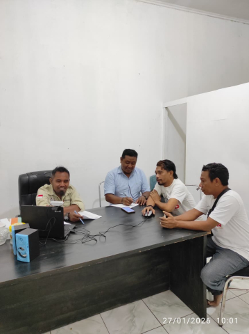 Kordiv HP2H Bawaslu Lembata Ikut Zoom