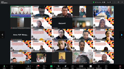 Bawaslu NTT Gelar Rapat Konsolidasi Alumni P2P