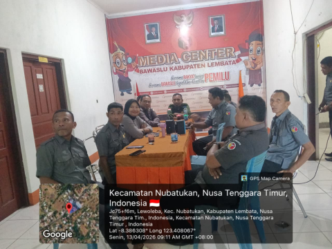 Bawaslu Lembata dalam Tos Kopi Barista