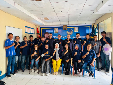 Kunjungan  Ke DPC. Partai Nasdem Lembata