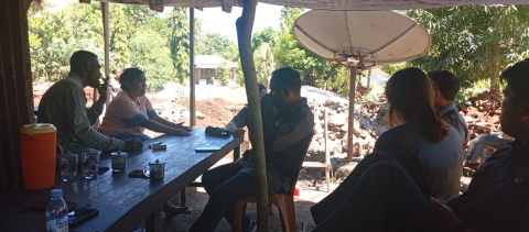 Bawaslu Lembata Diskusi Bersama Mantan Anggota Panwaslu Kecamatan Nagawutung