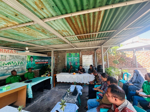 Visitasi Bawaslu dan KPU Lembata ke Partai Kebangkitan Bangsa