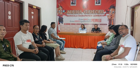 Rapat Kehumasan Bawaslu Lembata