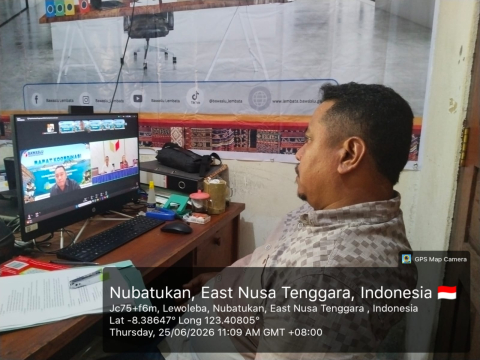 Bawaslu Lembata Ikuti Rakor 