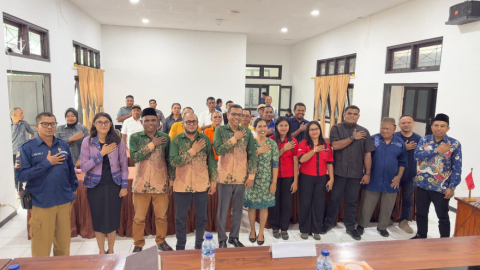 Sosialisasi Pemutakiran Data Parpol Oleh KPU Lembata