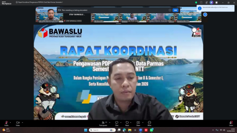 Rakor Pengawasan PDPB dan Tarik Data Parmas