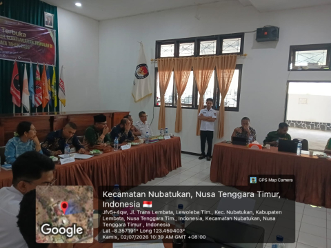 Bawaslu Lembata Awasi Pleno PDPB Triwulan II Tahun 2026