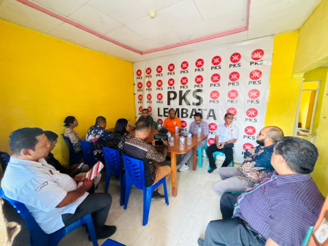 Bawaslu Lembata Visitasi Ke Partai PKS bersama KPU Lembata