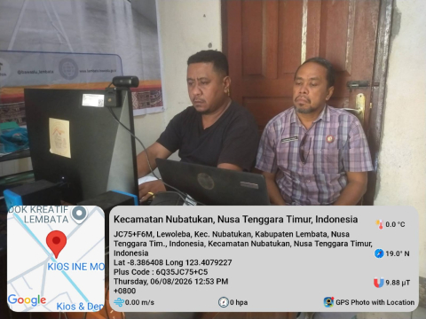 Bawaslu Lembata Ikuti zoom