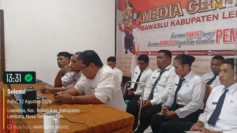 Bawaslu Lembata Ikuti Penutupan Orientasi PPPK