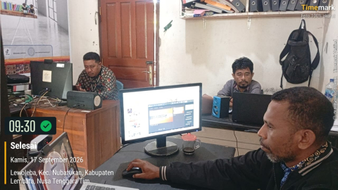 Bawaslu Lembata Ikuti Sosialisasi Produk Hukum