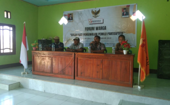 Sosialisasi Pengawasan Partisipatif; Kades Meluwiting I