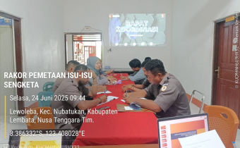 Peserta Giat Rakor Pemetaan Isu-Isu Sengketa Proses Pemilu dan Pemilihan