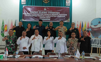 Rapat Pleno Terbuka Rekapitulasi PDPB Triwulan II