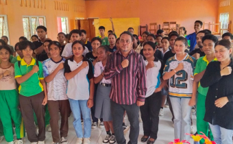 Bawaslu Lembata Roadshow ke Bukit Kawula