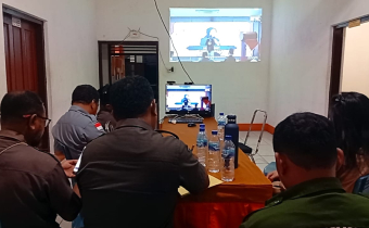 Bawaslu Lembata Ikuti Kickoff Ngabuburit Pengawasan