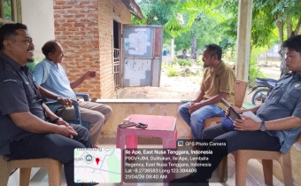 Bawaslu Lembata Sambangi Mantan Penyelenggara Pemilu