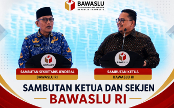 Ketua dan Sekjen Bawaslu RI