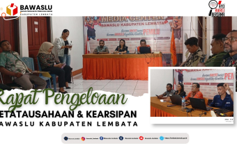 Rapat Pengelolaan Ketatausahaan dan Kearsipan