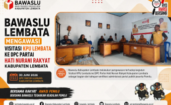 Visitasi Bawaslu dan KPU Lembata 
